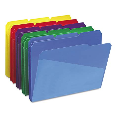 slash pocket file folders.